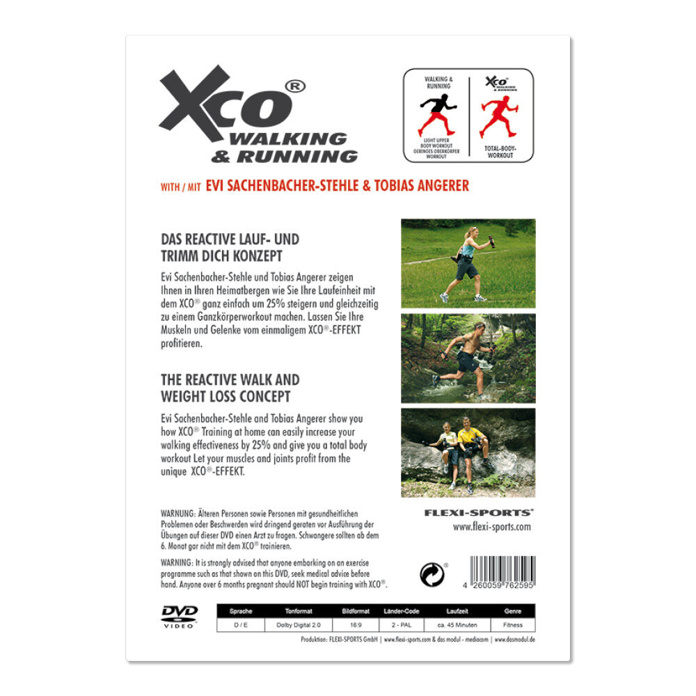 XCO WALKING & RUNNING (DVD)