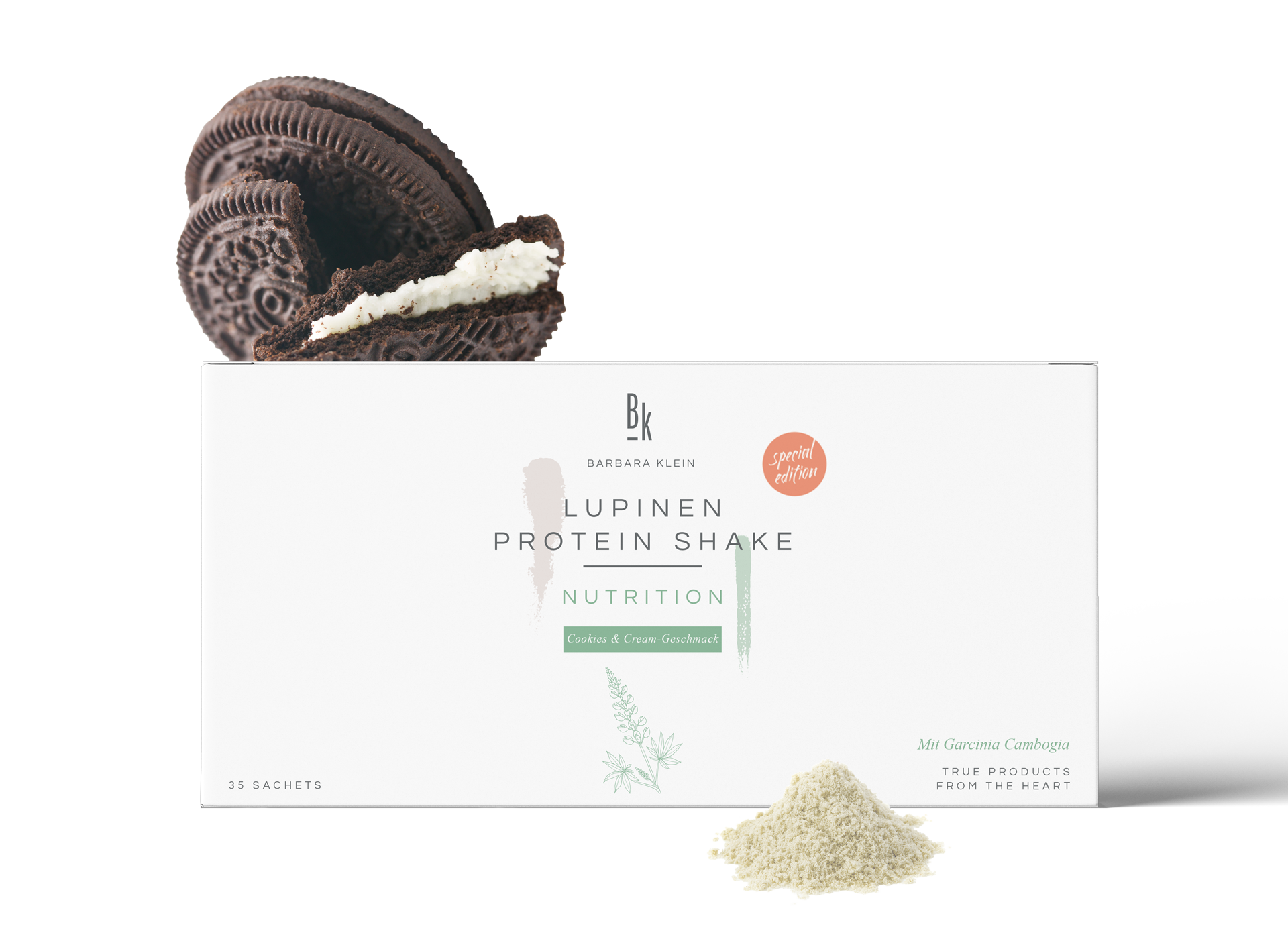 Lupinen Protein Shake 35er Cookies & Cream